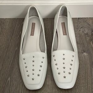 White Loafers with Stars